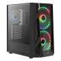 Case computer desktop Micro ATX / Mini ITX / ATX Aerocool ACCM-PB20033.11 RGB USB 3.0 Ø 20 cm Nero