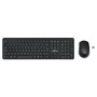 Tastiera e Mouse Bluestork Easy Slim AZERTY Nero Francese