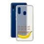 Custodia per Cellulare Samsung Galaxy A20 KSIX BIG-S1904224 Flex Banana TPU Stampa