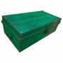 Valigia decorativa Alexandra House Living Verde Ferro Stile artigianale 40 x 25 x 76 cm