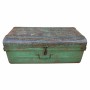 Valigia decorativa Alexandra House Living Verde Ferro Stile artigianale 41 x 32 x 74 cm