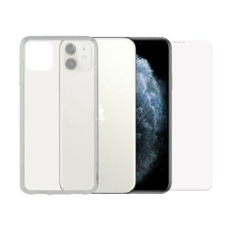 Protettore Schermo Vetro Temprato per Cellulare + Custodia per Cellulare Iphone 11 Pro Contact