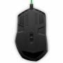 Mouse HP Pavilion 200 Nero Verde Gaming Con cavo