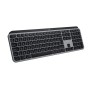 Tastiera Logitech MX Keys Nero Senza Fili Bluetooth Grigio AZERTY