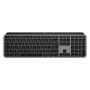 Tastiera Logitech MX Keys Nero Senza Fili Bluetooth Grigio AZERTY