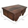 Baule Alexandra House Living Marrone Legno Riciclato 59 x 49 x 106 cm