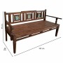 Panca Alexandra House Living Marrone Legno Riciclato 58 x 95 x 183 cm