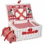 Cestino da Picnic Alexandra House Living Bianco vimini