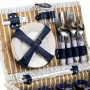 Cestino da Picnic Alexandra House Living Bianco vimini