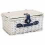 Cestino da Picnic Alexandra House Living Bianco vimini