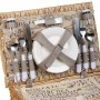 Cestino da Picnic Alexandra House Living Grigio Naturale vimini