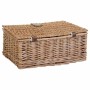 Cestino da Picnic Alexandra House Living Grigio Naturale vimini