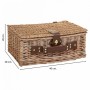 Cestino da Picnic Alexandra House Living Grigio Naturale vimini