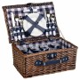 Cestino da Picnic Alexandra House Living Cioccolato vimini