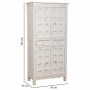 Armadio guardaroba Alexandra House Living Bianco Legno di mango 93 x 192 x 45 cm