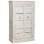 Armadio guardaroba Alexandra House Living Bianco Legno di mango 98 x 160 x 46 cm