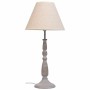 Lampada da tavolo Alexandra House Living Bianco Grigio Metallo Stoffa 220-240 V 23 x 49 x 23 cm