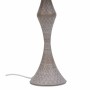 Lampada da tavolo Alexandra House Living Bianco Grigio Metallo Stoffa 220-240 V 23 x 46 x 23 cm