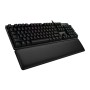 Tastiera Bluetooth con Supporto per Tablet Logitech G513 CARBON LIGHTSYNC RGB Mechanical Gaming Keyboard, GX Brown Francese AZER