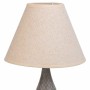 Lampada da tavolo Alexandra House Living Bianco Grigio Metallo Stoffa 220-240 V 23 x 46 x 23 cm