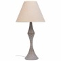 Lampada da tavolo Alexandra House Living Bianco Grigio Metallo Stoffa 220-240 V 23 x 46 x 23 cm