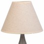 Lampada da tavolo Alexandra House Living Bianco Grigio Metallo Stoffa 220-240 V 23 x 46 x 23 cm