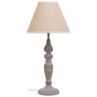 Lampada da tavolo Alexandra House Living Bianco Grigio Metallo Stoffa 220-240 V 23 x 46 x 23 cm