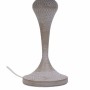 Lampada da tavolo Alexandra House Living Bianco Grigio Metallo Stoffa 220-240 V 25 x 46 x 25 cm