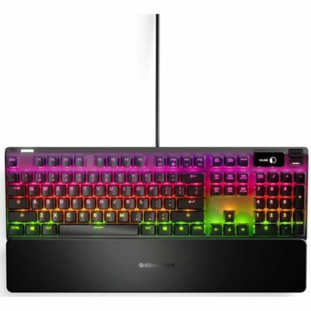 Tastiera per Giochi SteelSeries Apex 7 Francese Nero AZERTY