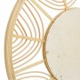 Specchio da parete Alexandra House Living Naturale Bambù Rattan 55 x 2 x 55 cm