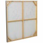 Quadro Alexandra House Living Tela Legno di abete 80 x 3 x 80 cm