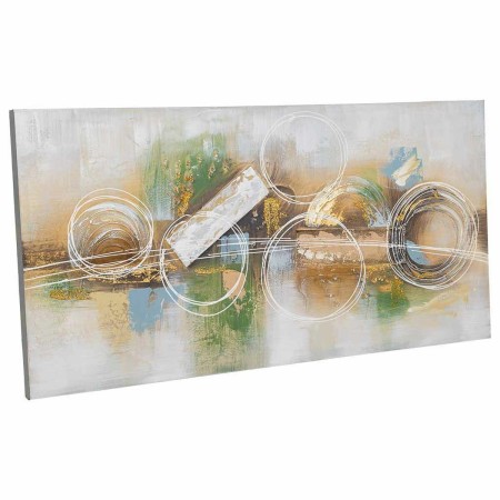 Quadro Alexandra House Living Tela Legno di abete 100 x 3 x 50 cm