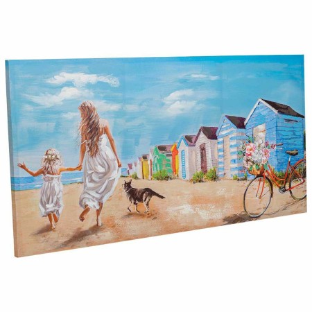 Quadro Alexandra House Living Tela Legno di abete 120 x 3 x 60 cm