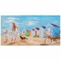 Quadro Alexandra House Living Tela Legno di abete 120 x 3 x 60 cm