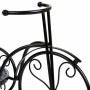 Supporto per Vaso Alexandra House Living Nero Ferro Piastrella Bicicletta 23 x 36 x 53 cm