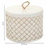 Scatola-Portagioie Alexandra House Living Bianco Poliresina 17 x 13 x 17 cm