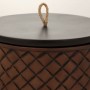 Scatola-Portagioie Alexandra House Living Marrone Poliresina 17 x 13 x 17 cm