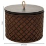 Scatola-Portagioie Alexandra House Living Marrone Poliresina 17 x 13 x 17 cm