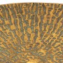 Centrotavola Alexandra House Living Oro Ferro 47 x 19 x 47 cm