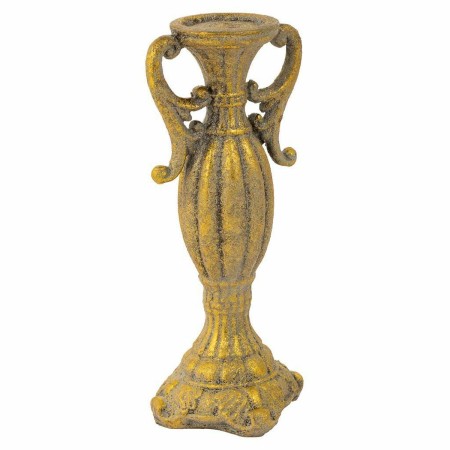 Candelabro Alexandra House Living Oro Resina 14 x 33 x 14 cm