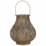 Portacandele Alexandra House Living Oro Vetro Ferro 25 x 28 x 25 cm