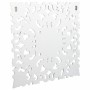 Decorazione da Parete Alexandra House Living Bianco Legno di abete Legno MDF 1 x 56 x 56 cm