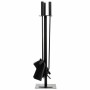 Utensili da Camino Alexandra House Living Nero Ferro 15 x 61 x 15 cm