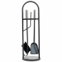 Utensili da Camino Alexandra House Living Nero Ferro 22 x 68 x 22 cm