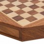 Scacchi Alexandra House Living Marrone Legno di acacia 22 x 5 x 22 cm Magnetico