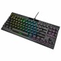 Tastiera Bluetooth con Supporto per Tablet Corsair K70 RGB TKL Nero Francese AZERTY