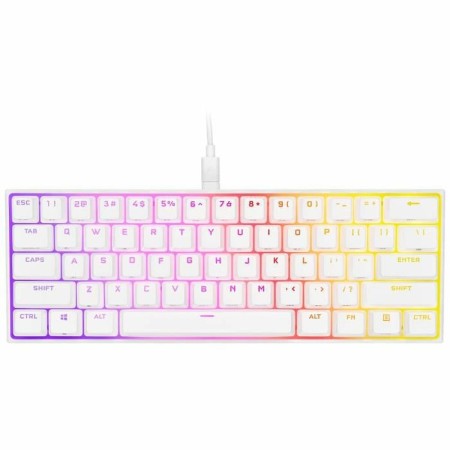 Tastiera Corsair K65 RGB Mini Azerty Francese Nero