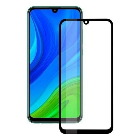 Protettore Schermo Vetro Temprato per Cellulare Huawei PSmart 2021 KSIX Full Glue 2.5D