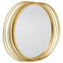 Specchio da parete Alexandra House Living Oro Metallo Ferro Specchio 4 x 49 x 66 cm