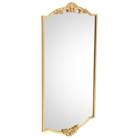 Specchio da parete Alexandra House Living Oro Metallo Ferro Specchio 3 x 107 x 50 cm